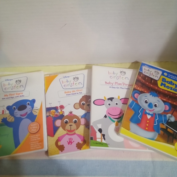 4 Baby Einstein DVD's - Picture 1 of 2